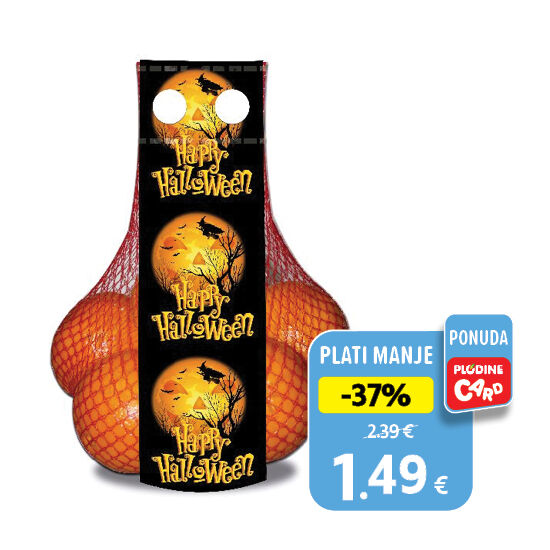 Klementina Halloween, zemlja podrijetla Španjolska