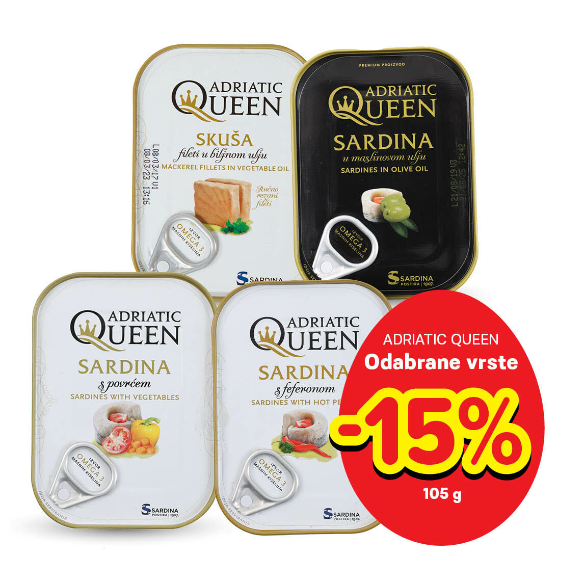 Sniženje odabranih proizvoda