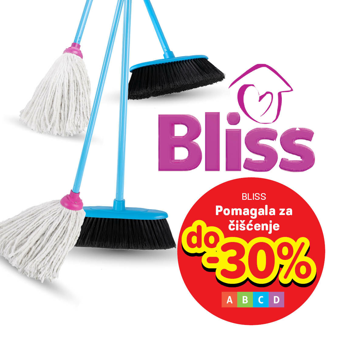 Sniženje pomagala za čišćenje