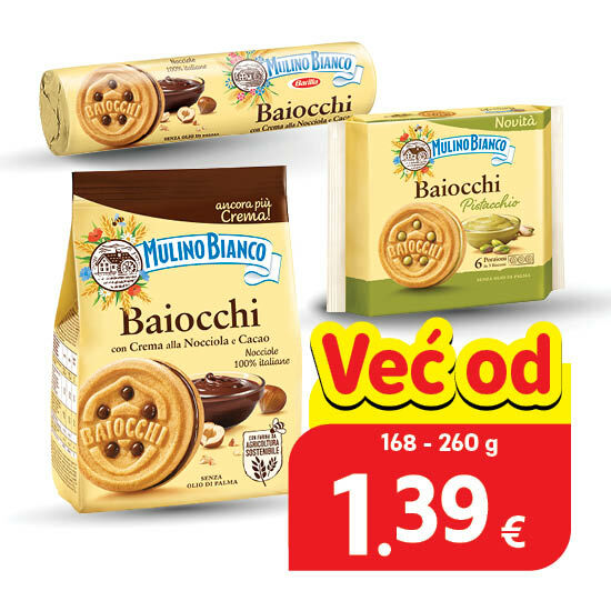 Keksi, odabrane vrste