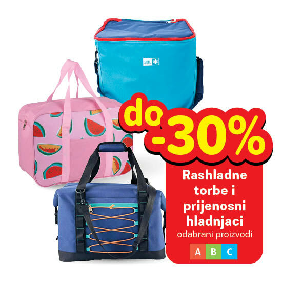Rashladne torbe i prijenosni hladnjaci