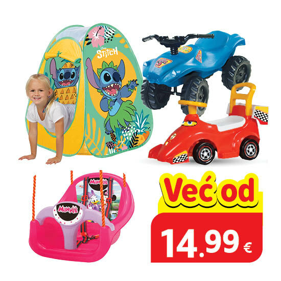 Velike igračke, odabrani proizviodi