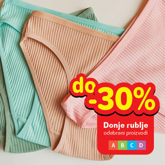Donje rublje, odabrani proizvodi