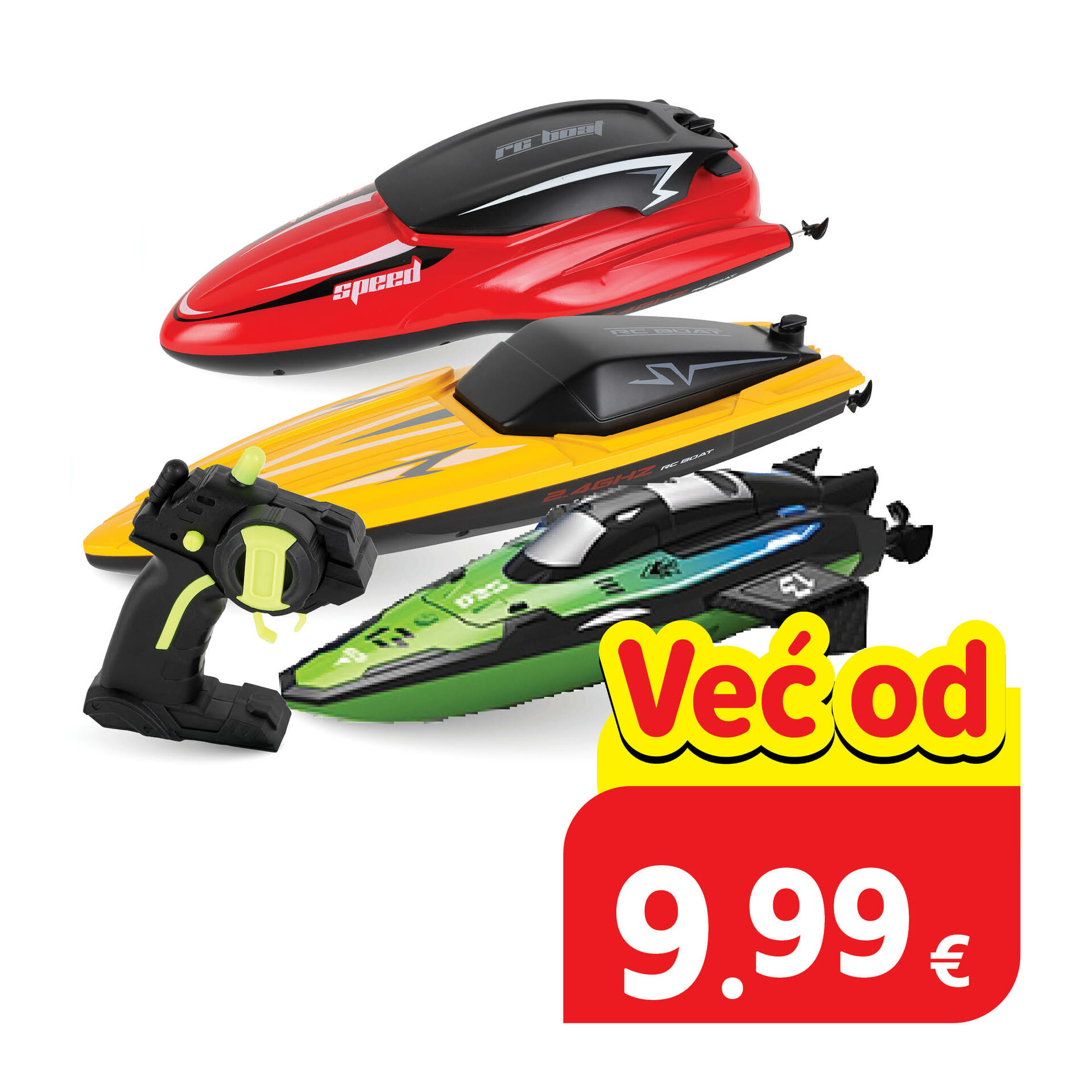 RC gliseri, odabrani proizvodi