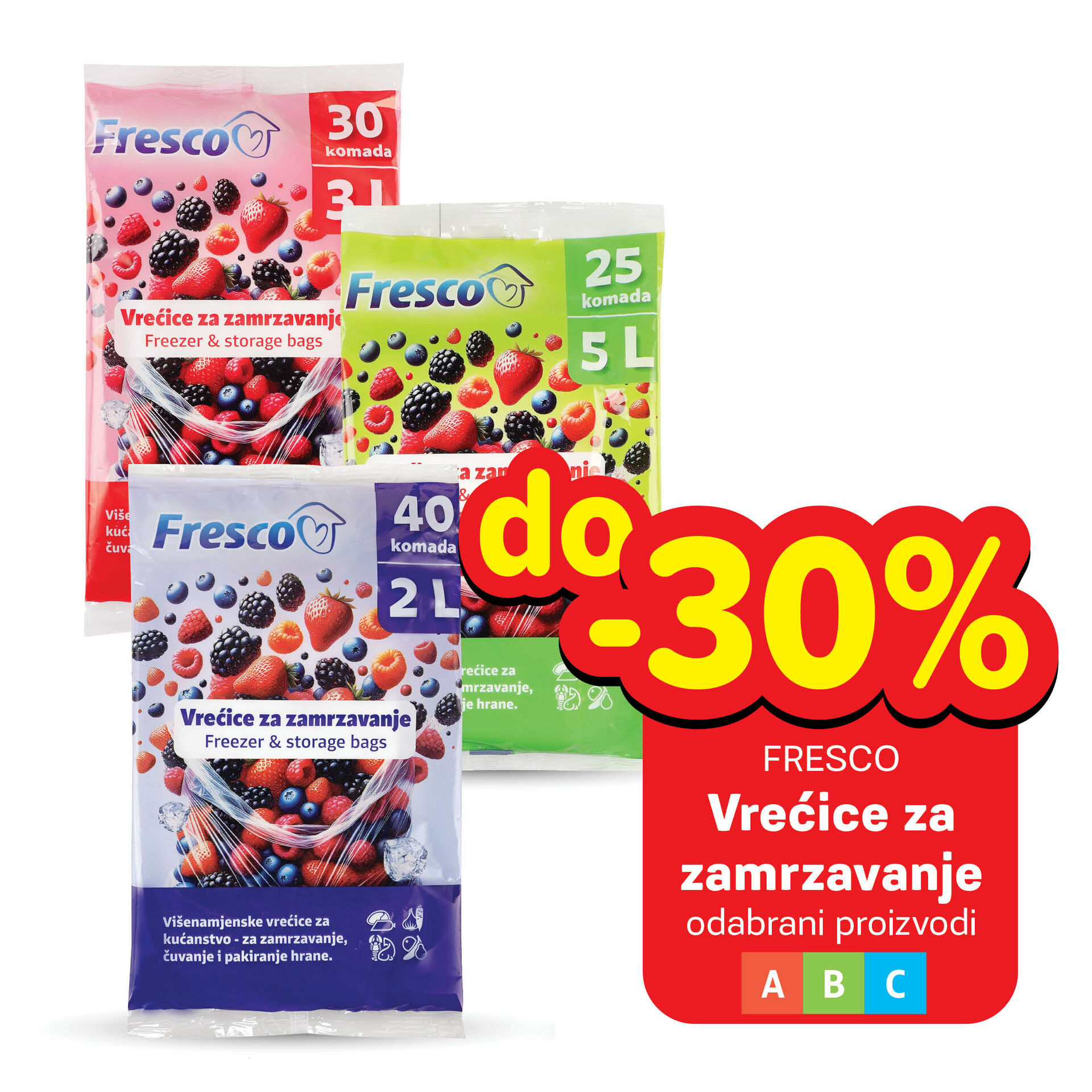 Vrećice za zamrzavanje