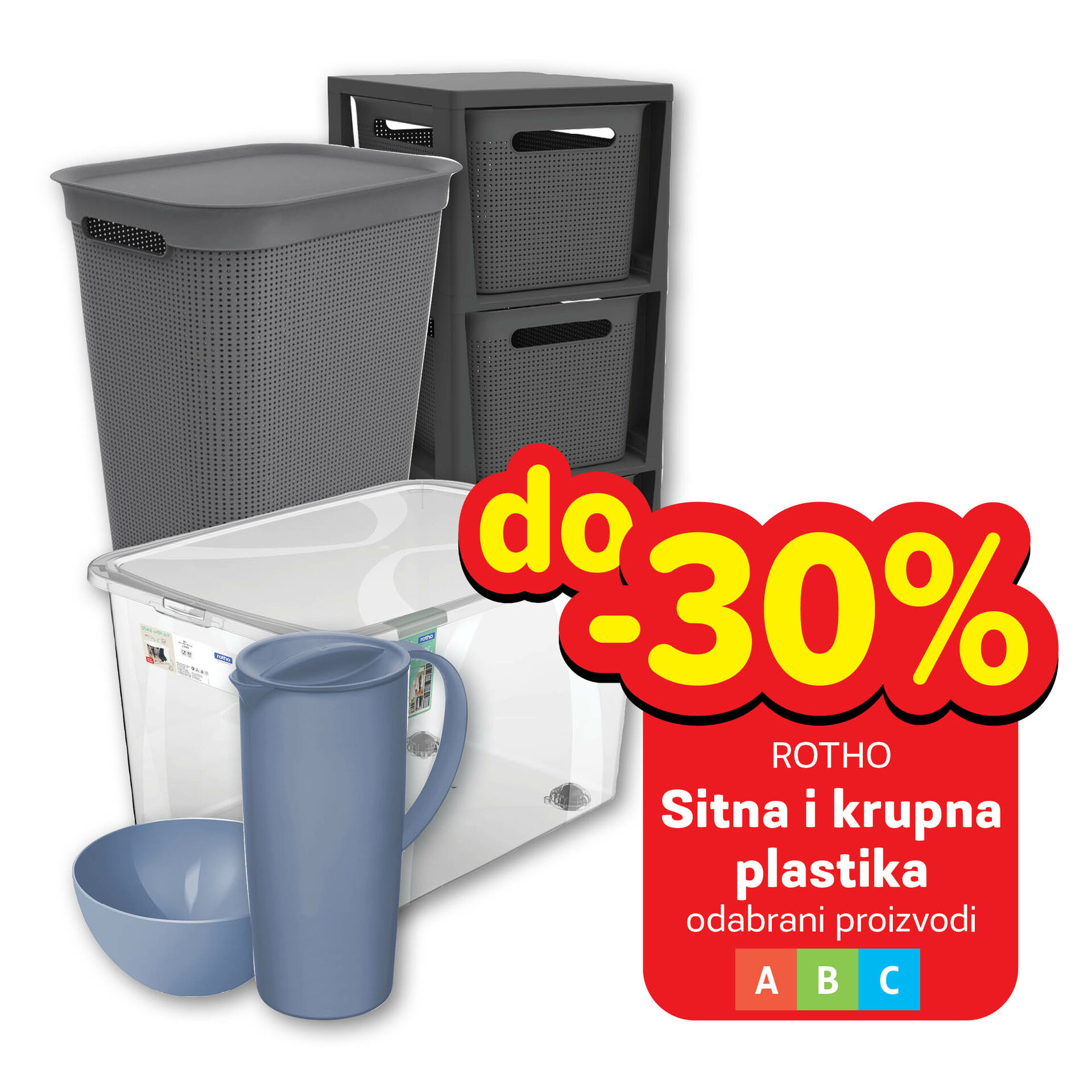 Sitna i krupna plastika, odabrani proizvodi