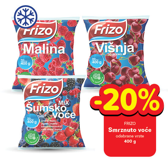 Sniženje smrznutog voća