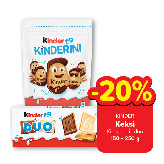 Keksi, odabrane vrste