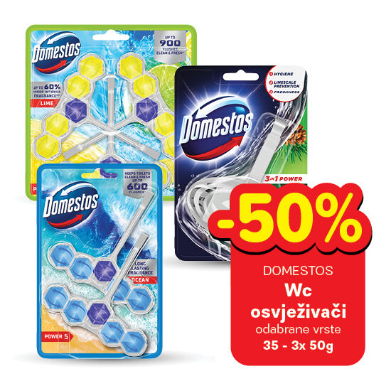 WC osvježivači, odabrane vrste