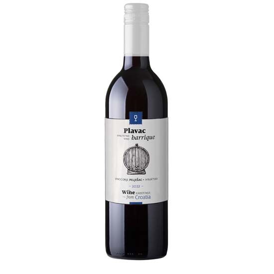 Plavac Barrique, kvalitetno crno vino