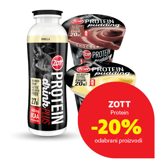 Sniženje Zott Protein odabranih proizvoda